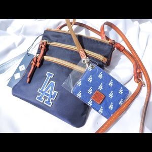 NEW Dooney & Bourke Dodgers Crossbody